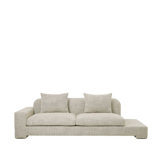 Broste Copenhagen Bay soffa vänster ljus beige - 31002022
