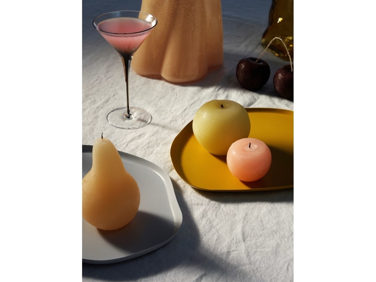 Broste Copenhagen Billie vase golden yellow - 14485054