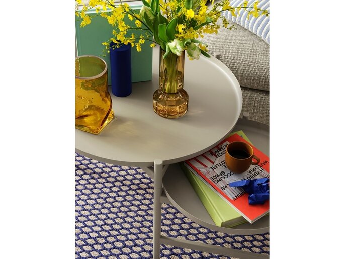 Broste Copenhagen Ellen vaas goud/paars - 14485079