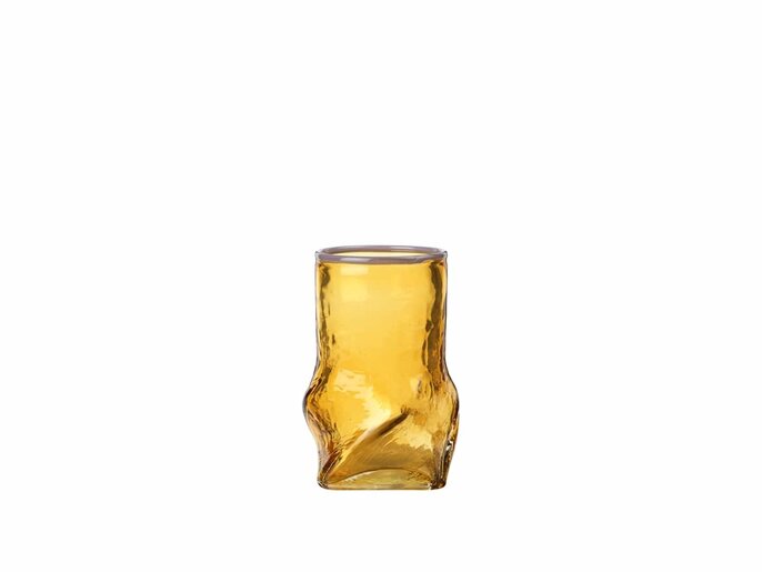 Broste Copenhagen Ellen vaas goud/paars - 14485079