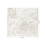 KEK Amsterdam Engraved landschappen behang WP-764 grijs 300x280cm KEK Amsterdam Engraved landschappen behang WP-764 grijs 300x280cm