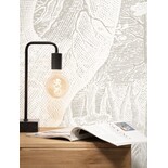 KEK Amsterdam Engraved landschappen behang WP-764 grijs 300x280cm KEK Amsterdam Engraved landschappen behang WP-764 grijs 300x280cm