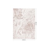 KEK Amsterdam Graverad landskapstapet naken WP-762 200x280cm KEK Amsterdam Graverad landskapstapet naken WP-762 200x280cm