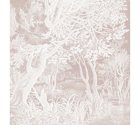 KEK Amsterdam Engraved landschappen behang  nude WP-762 200x280cm