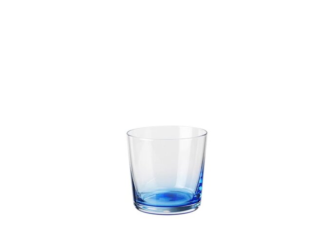 Broste Copenhagen Hue glazen 15cl blauw set van 6 stuks - 14496243