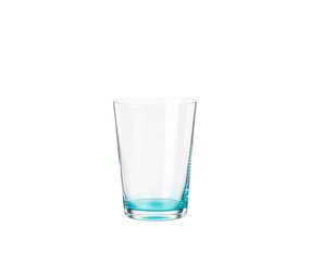 Broste Copenhagen Hue glas 30cl turkis sæt med 6 stk