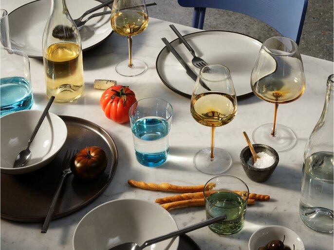 Broste Copenhagen Hue decanter turchese - 14496252