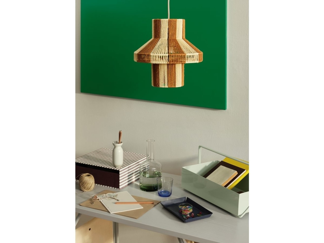 Broste Copenhagen Hue karaff olivgrön - 14496254 Broste Copenhagen Hue karaff olivgrön - 14496254