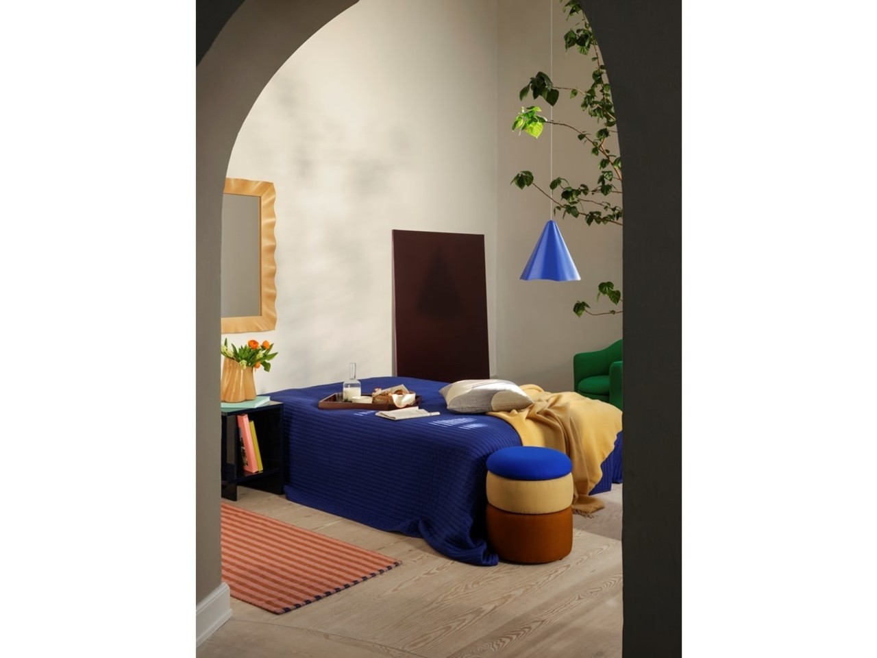Broste Copenhagen Hue karaff olivgrön - 14496254 Broste Copenhagen Hue karaff olivgrön - 14496254