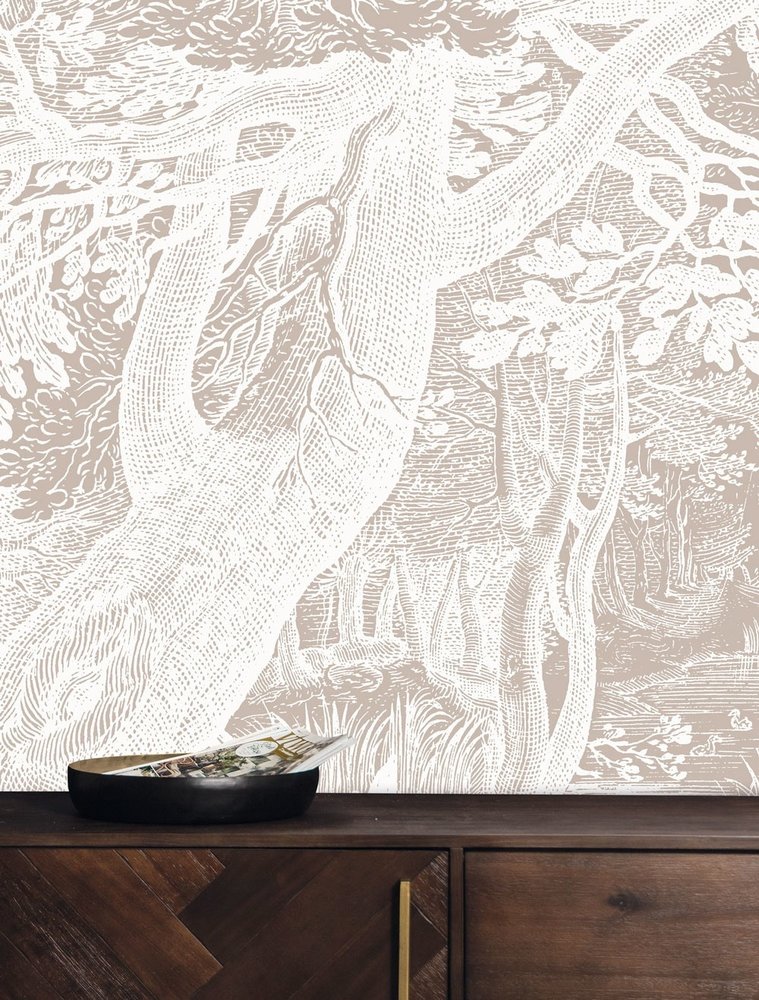 KEK Amsterdam Engraved landscapes wallpaper sand WP-769 400x280cm KEK Amsterdam Engraved landscapes wallpaper sand WP-769 400x280cm
