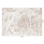 KEK Amsterdam Engraved landschappen behang zand WP-769 400x280cm KEK Amsterdam Engraved landschappen behang zand WP-769 400x280cm