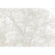 KEK Amsterdam Carta da parati con paesaggi incisi WP-773 grigio 300x280 cm