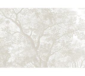 KEK Amsterdam Graveret landskabstapet gråt WP-776- 400x280cm