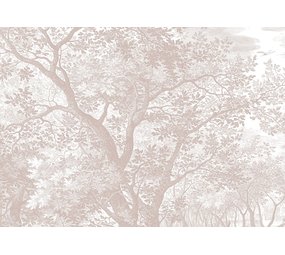 KEK Amsterdam Gravert landskapstapet naken WP-777 400x280cm KEK Amsterdam Gravert landskapstapet naken WP-777 400x280cm