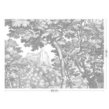 KEK Amsterdam Engraved landscapes wallpaper gray WP-781 400x280cm KEK Amsterdam Engraved landscapes wallpaper gray WP-781 400x280cm