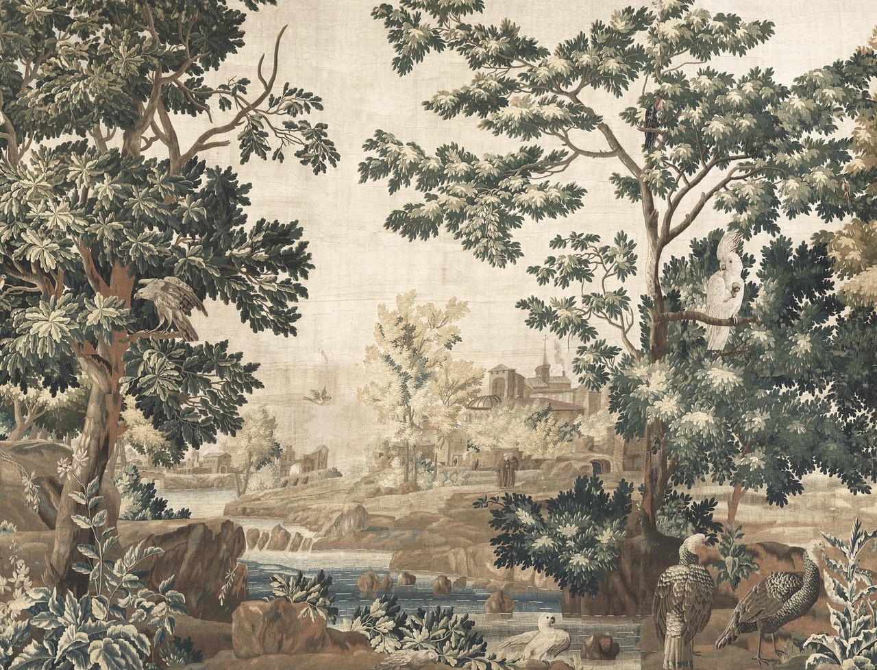 KEK Amsterdam Papier peint paysages de l'âge d'or WP-782 200x280cm KEK Amsterdam Papier peint paysages de l'âge d'or WP-782 200x280cm