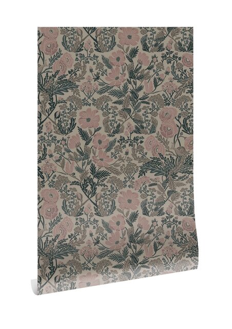 KEK Amsterdam Botanisch patroon behang 100x280cm FR-009