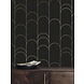 KEK Amsterdam Goldene Linien Tapete 100x280cm Schwarz/Gold MW-071 KEK Amsterdam Goldene Linien Tapete 100x280cm Schwarz/Gold MW-071