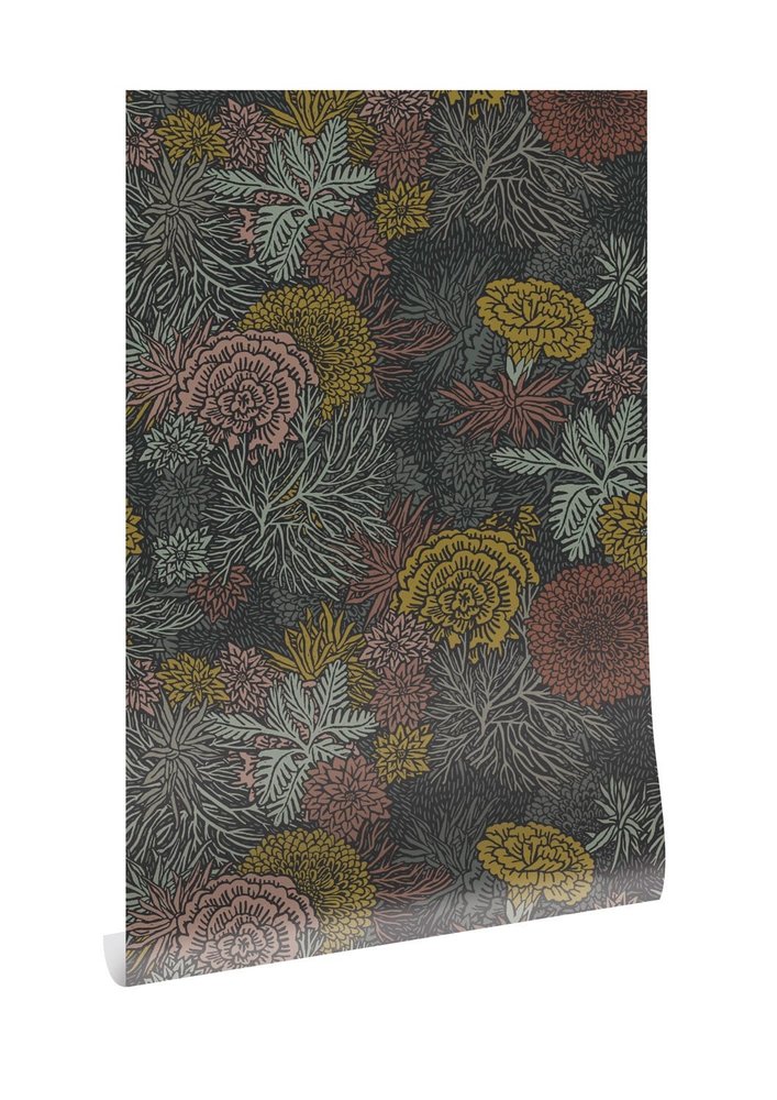 KEK Amsterdam Papel pintado estampado botánico 100x280cm FR-017 KEK Amsterdam Papel pintado estampado botánico 100x280cm FR-017
