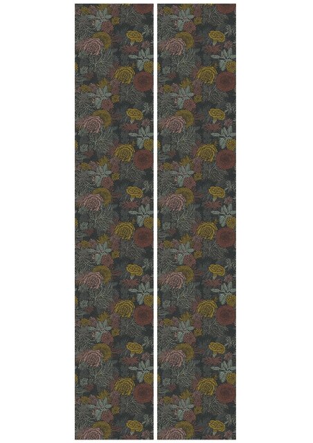 KEK Amsterdam Botaniskt mönster tapet 100x280cm FR-017