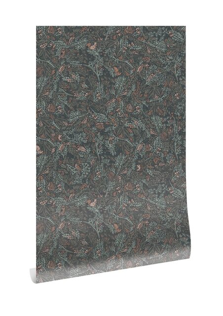 KEK Amsterdam Botaniskt mönster tapet 100x280cm FR-021