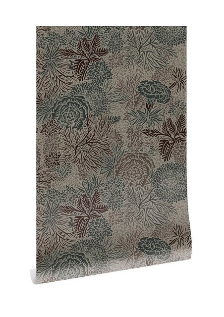 KEK Amsterdam Botaniskt mönster tapet 100x280cm FR-015