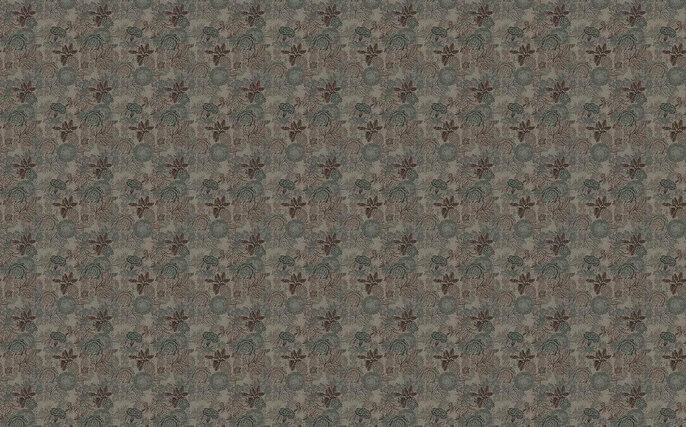 KEK Amsterdam Botanical pattern wallpaper 100x280cm FR-015