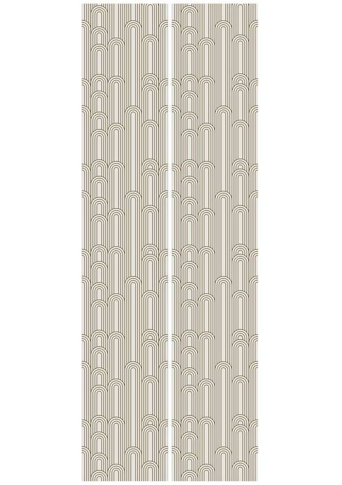 KEK Amsterdam Goldene Linien Tapete 100x280cm Naturweiß / Gold MW-087 KEK Amsterdam Goldene Linien Tapete 100x280cm Naturweiß / Gold MW-087