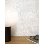 KEK Amsterdam Drawn floral wallpaper 100x280cm gray - FR-011 KEK Amsterdam Drawn floral wallpaper 100x280cm gray - FR-011