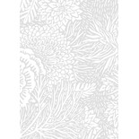 KEK Amsterdam Drawn floral wallpaper 100x280cm gray - FR-011 KEK Amsterdam Drawn floral wallpaper 100x280cm gray - FR-011