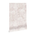 KEK Amsterdam Drawn floral wallpaper 100x280cm nude - FR-013 KEK Amsterdam Drawn floral wallpaper 100x280cm nude - FR-013