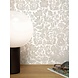 KEK Amsterdam Getekende bloemen behang 100x280cm beige - FR-005 KEK Amsterdam Getekende bloemen behang 100x280cm beige - FR-005