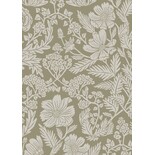 KEK Amsterdam Getekende bloemen behang 100x280cm zand - FR-003 KEK Amsterdam Getekende bloemen behang 100x280cm zand - FR-003