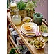 Bloomingville Mimosa schalen set van 4 stuks - 82052567 Bloomingville Mimosa schalen set van 4 stuks - 82052567