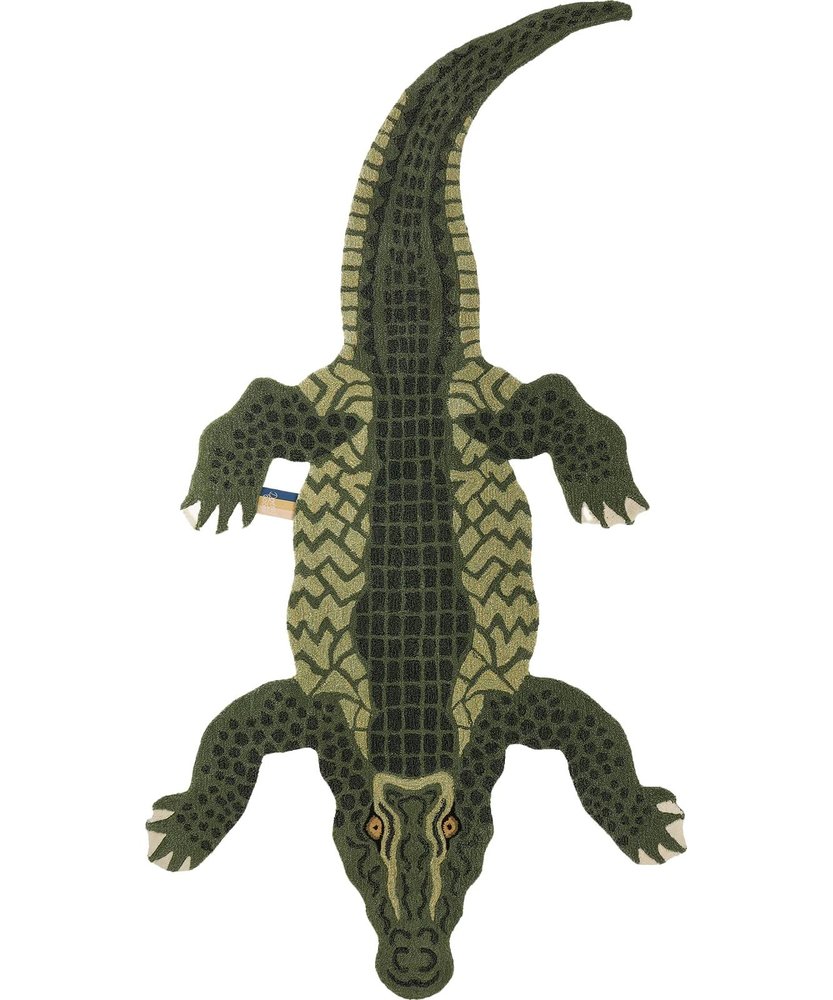 Doing Goods Coolio Tapis crocodile XL - 1.45.10.060.060.6 Doing Goods Coolio Tapis crocodile XL - 1.45.10.060.060.6