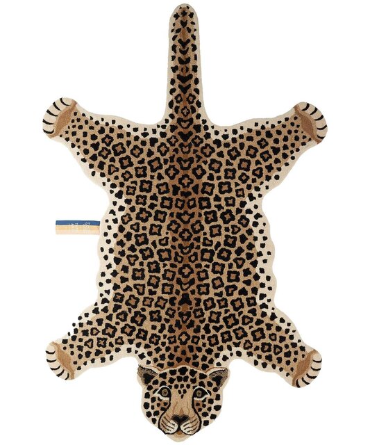 Doing Goods Looney Luipaard vloerkleed XL -  1.45.10.057.700.6 Doing Goods Looney Luipaard vloerkleed XL -  1.45.10.057.700.6