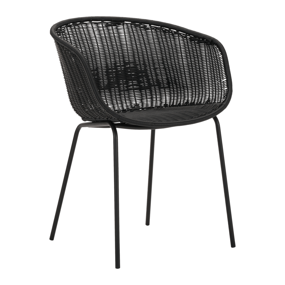 House Doctor Poltrona Hapur, nera - 210940401 House Doctor Poltrona Hapur, nera - 210940401