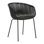 House Doctor Fauteuil Hapur, noir - 210940401