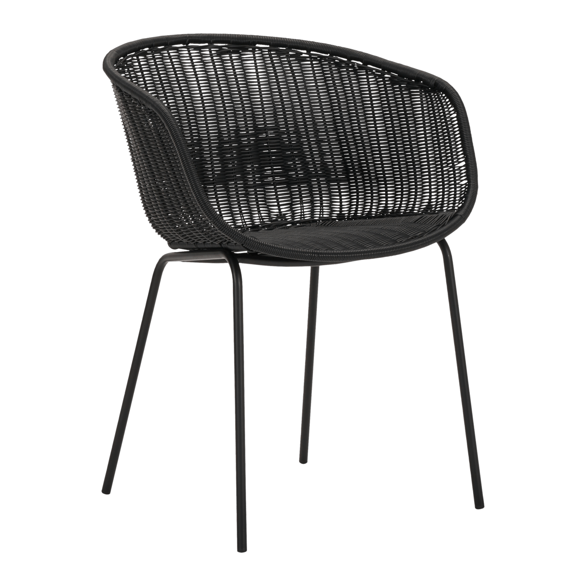 House Doctor Hapur armchair, black - 210940401