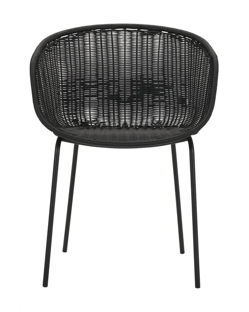 House Doctor Fauteuil Hapur, noir - 210940401