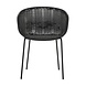 House Doctor Hapur armstoel, zwart - 210940401 House Doctor Hapur armstoel, zwart - 210940401
