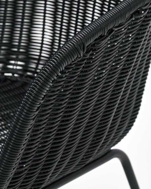 House Doctor Sillón Hapur, negro - 210940401 House Doctor Sillón Hapur, negro - 210940401