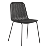 House Doctor Hapur chair black set of 2 - 210940400 House Doctor Hapur chair black set of 2 - 210940400