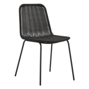 House Doctor Sedia Hapur nera set di 2 - 210940400 House Doctor Sedia Hapur nera set di 2 - 210940400