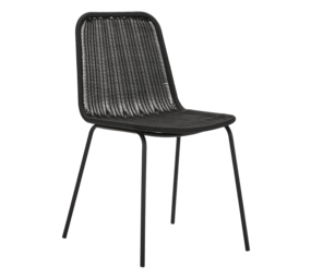House Doctor Chaise Hapur noir lot de 2 House Doctor Chaise Hapur noir lot de 2