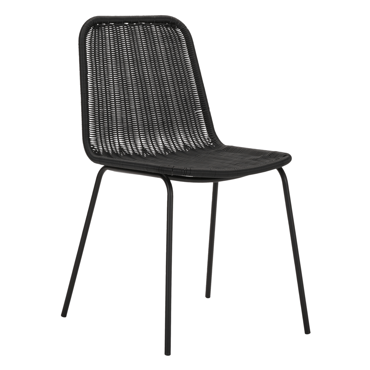 House Doctor Hapur chair black set of 2 - 210940400