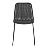 House Doctor Sedia Hapur nera set di 2 - 210940400 House Doctor Sedia Hapur nera set di 2 - 210940400