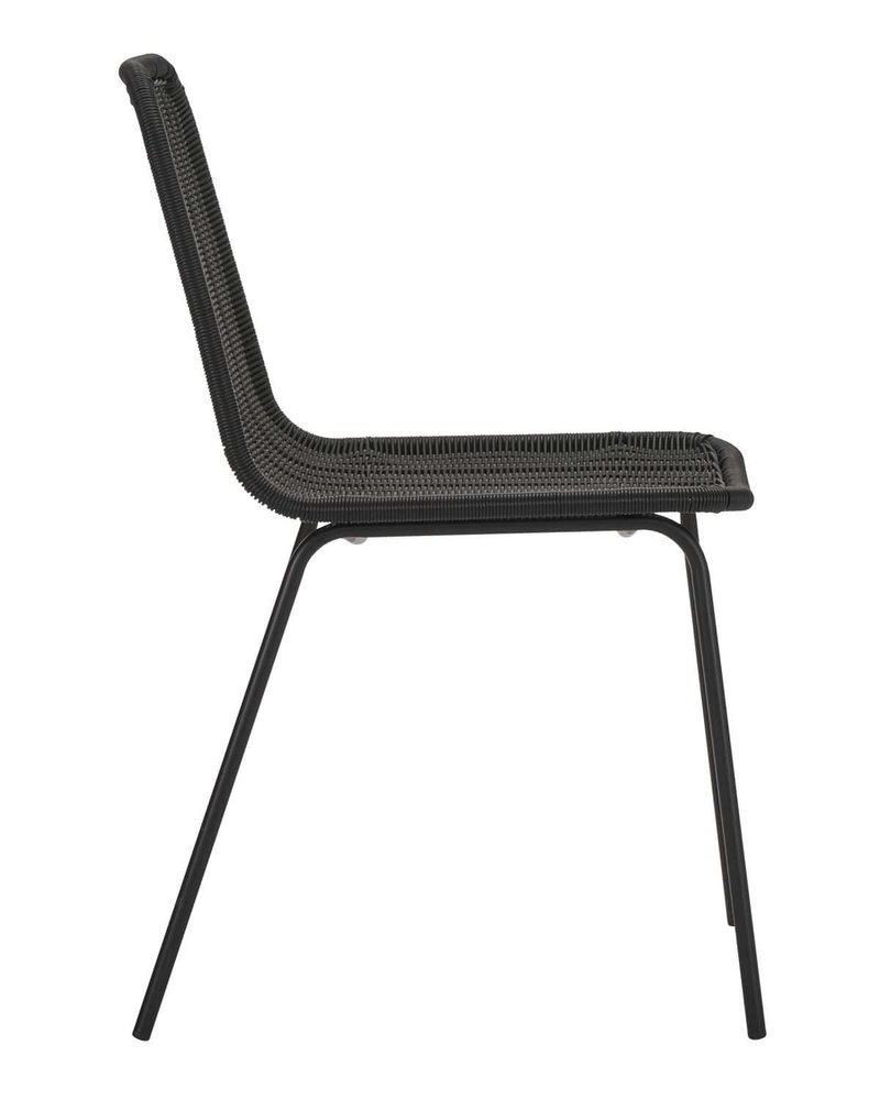 House Doctor Hapur chair black set of 2 - 210940400 House Doctor Hapur chair black set of 2 - 210940400