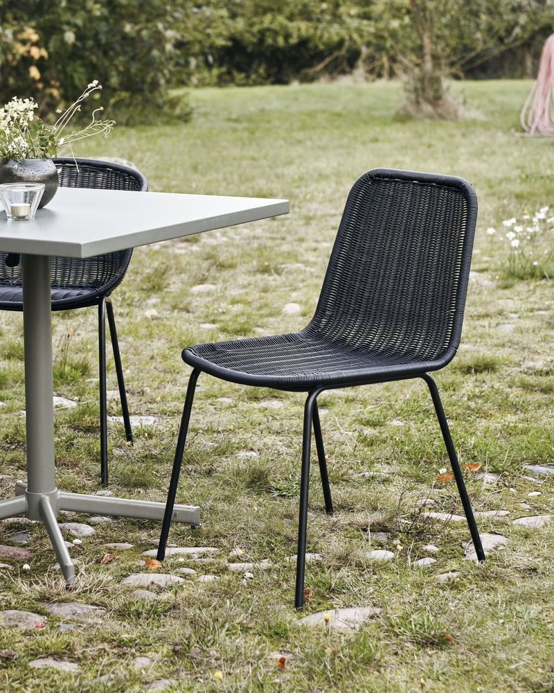 House Doctor Chaise Hapur noir lot de 2 - 210940400 House Doctor Chaise Hapur noir lot de 2 - 210940400