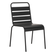 House Doctor Helo chair black set of 2 - 210921001